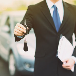 Deliver the new car and paperwork to your door.